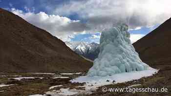 Indien: Ein künstlicher Eisberg für die Wüste