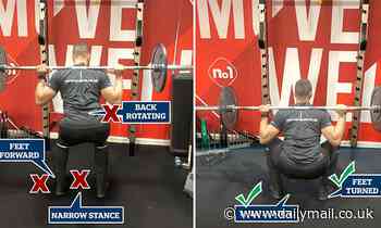 Gym giving you back or shoulder pain? Personal trainer reveals the most common technique mistakes