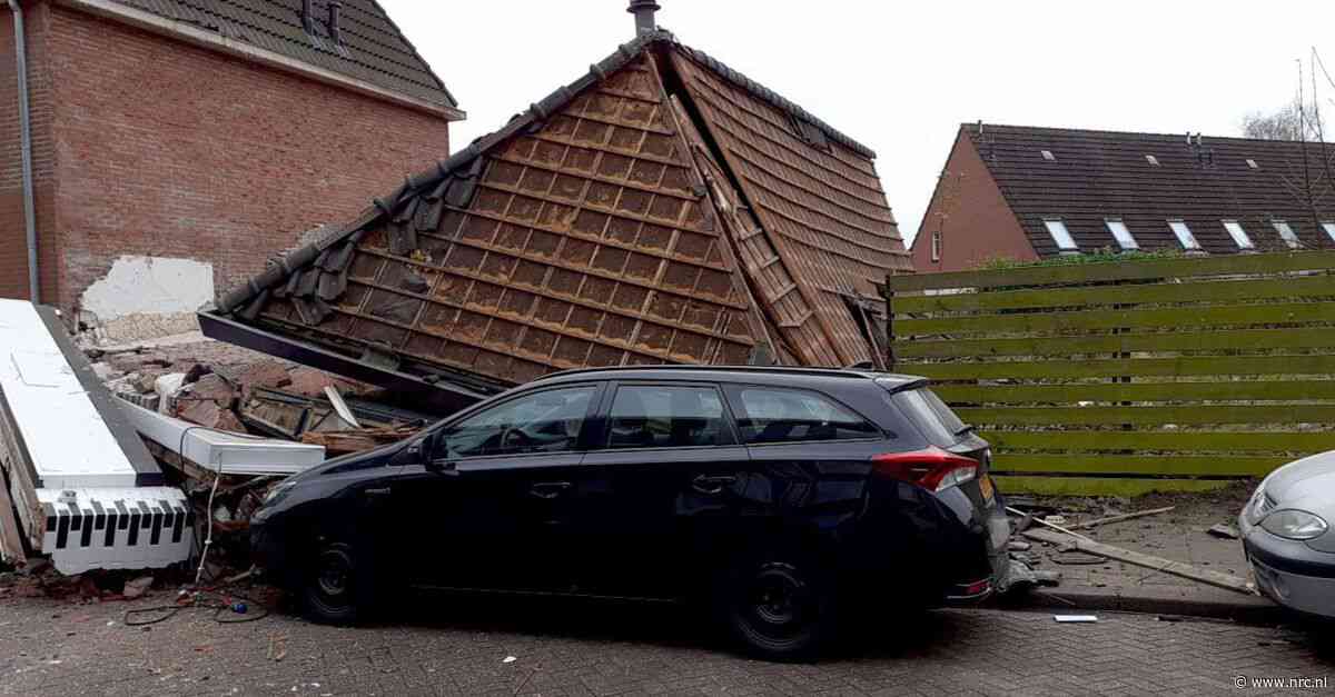 Coevordense grillroom ingestort na explosie, slachtoffer vast onder puin