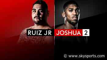 WATCH LIVE: Start of Ruiz Jr-Joshua bill