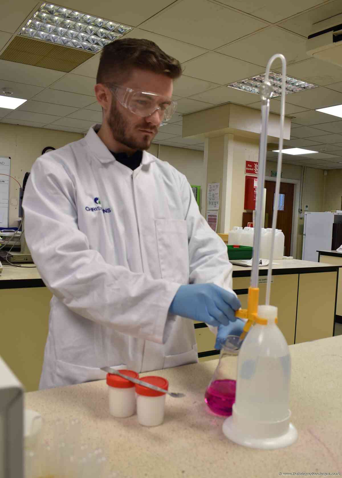 Christeyns signs up Bradford degree apprentice