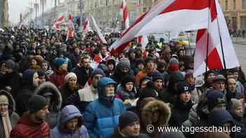 Belarus: Protest gegen zu große Nähe zu Russland