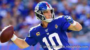 Eli Manning returns, Giants rule out Daniel Jones