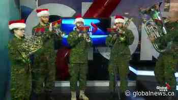 The Royal Canadian Artillery Band preps for Christmas concert
