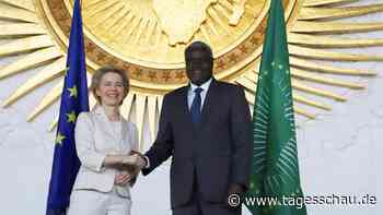 Von der Leyen für gleichberechtigte Partnerschaft mit Afrika