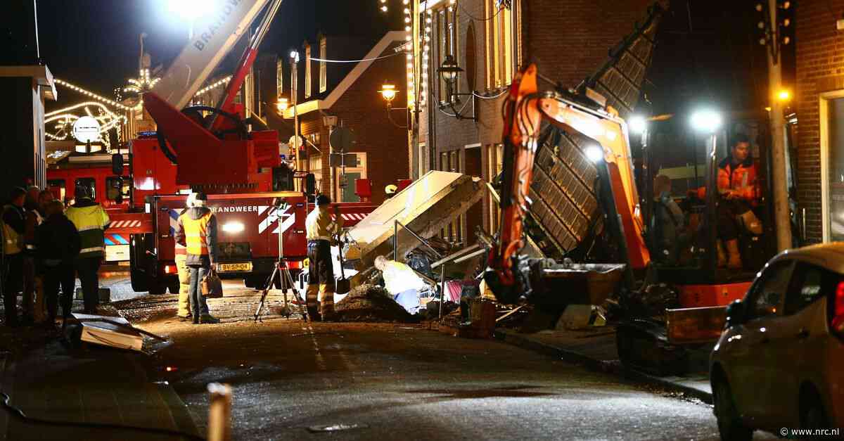 5-jarig kind vast onder puin van ingestorte grillroom Coevorden