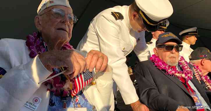 Ceremony honors those killed in 1941 Pearl Harbor attack