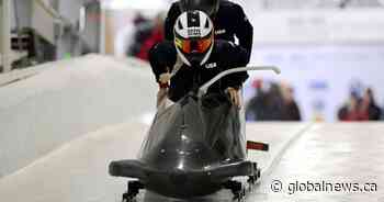 Kaillie Humphries wins debut race with U.S. bobsled team