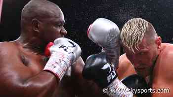 Whyte outlasts Wach in bruising tussle