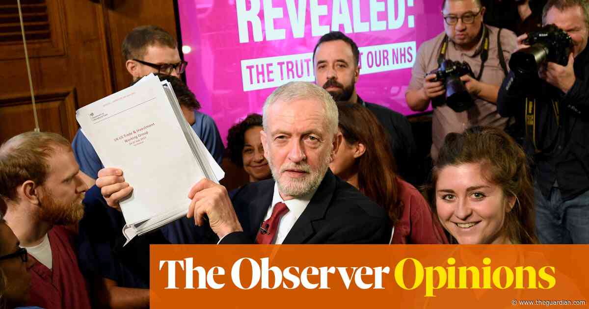 ‘This is our last chance to keep the NHS as it was entrusted to us’ | Jeremy Corbyn