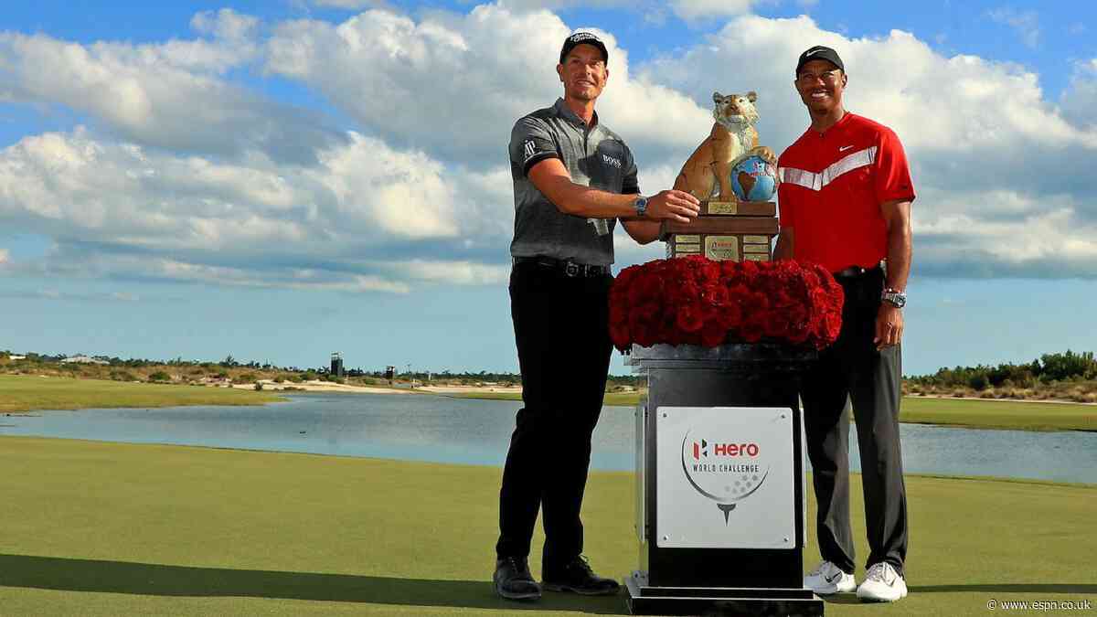 Stenson fends off Tiger, Rahm to win World Hero
