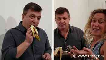 The $120k Duct Taped Art Basel Banana Eaten by Performance Artist