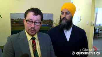 NDP Leader Jagmeet Singh visited Fredericton in support of abortion clinic