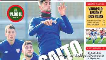 La portada de hoy, 8 de diciembre, de la edición Bizkaia-Araba de MD