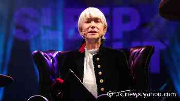 Dame Helen Mirren reads bedtime stories at Trafalgar Square charity sleepout
