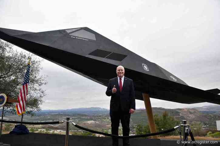 Stealth fighter, America’s best kept secret, unveiled at Ronald Reagan library