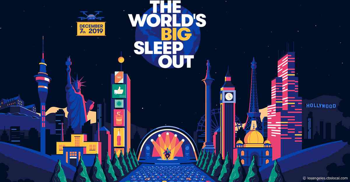 Celebrities Participate In ‘The World’s Big Sleep Out’ In Solidarity For Homeless