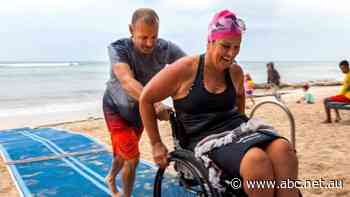 'I haven't been onto the beach at all': Calls for more accessibility for disabled tourists