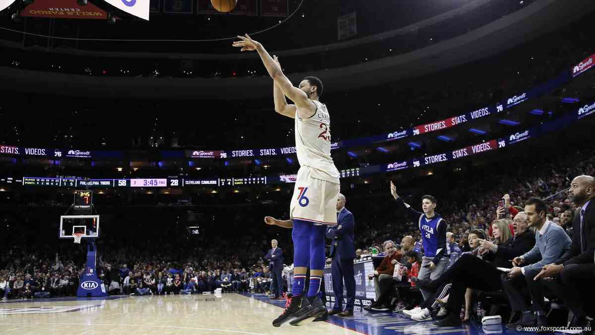 Ben Simmons hit ANOTHER three in a stupidly dominant, career-best performance
