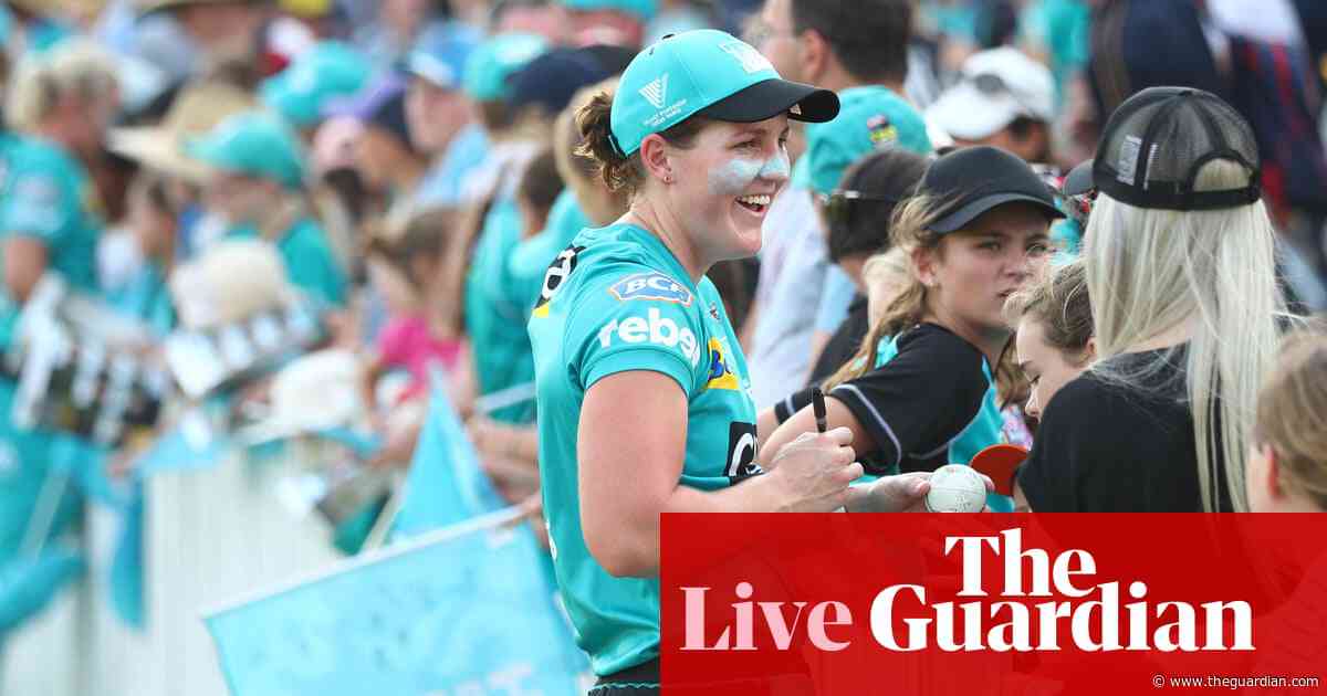 WBBL final: Brisbane Heat v Adelaide Strikers - live!