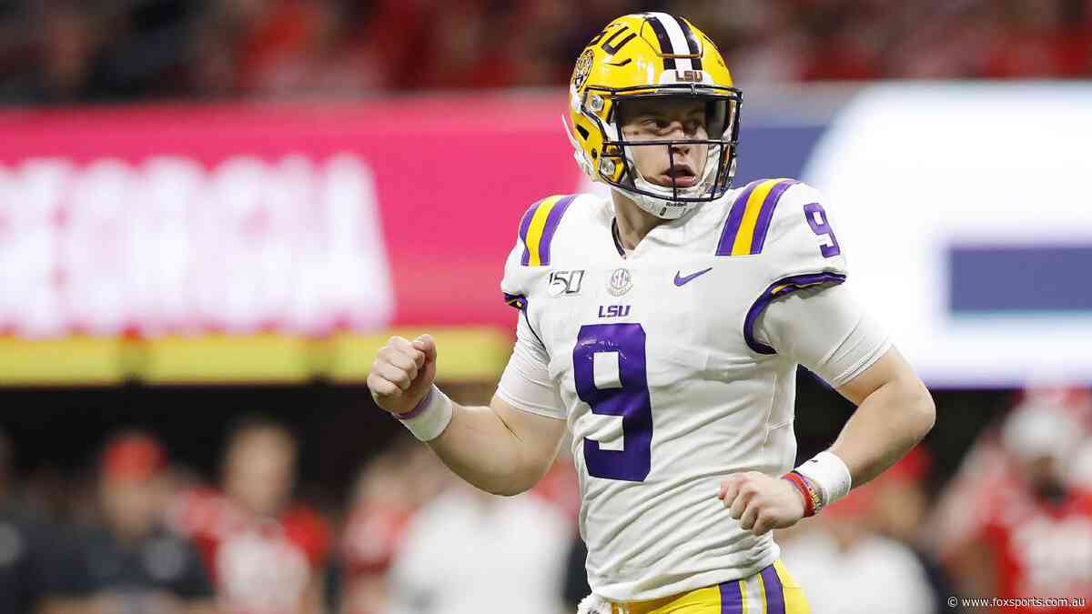 QB Joe Burrow will go No.1 in next year’s NFL Draft. Plays like this are why