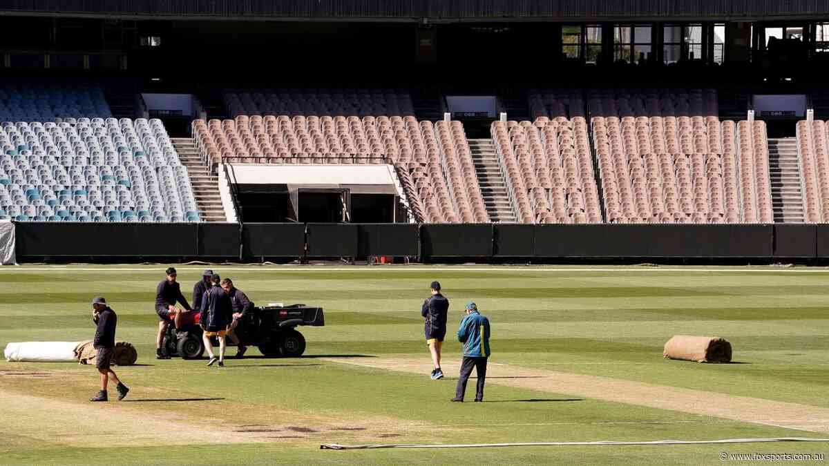 Shield Test cancelled, but unplayable MCG pitch ‘will be fine for Boxing Day’
