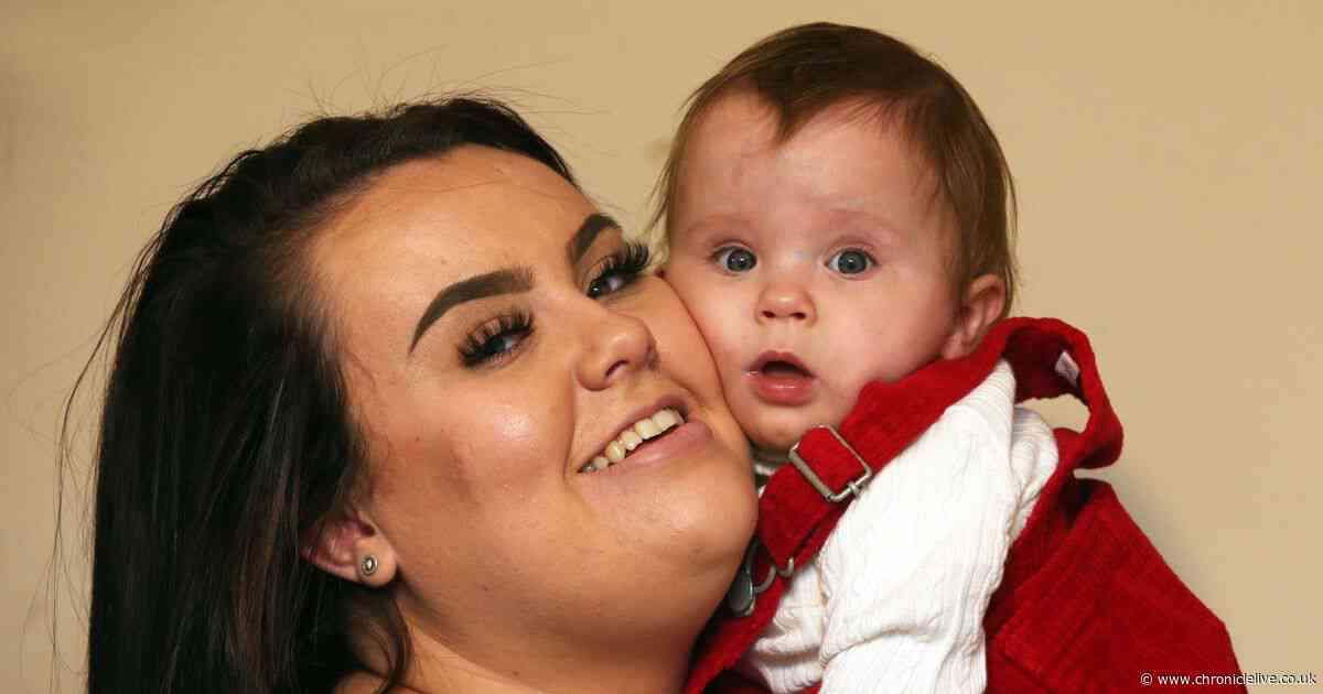 Family's joy as miracle baby born three months early and weighing just 1lb 6oz turns one