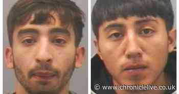 Gang of savages set upon innocent stranger - slashing, stamping and beating him for no reason