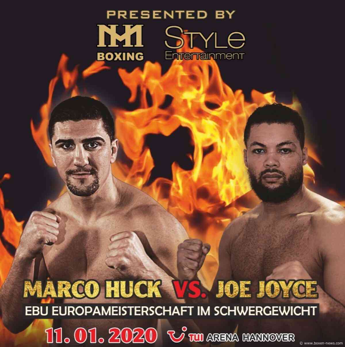 Marco Huck boxt gegen Joe Joyce am 11. Januar in Hannover