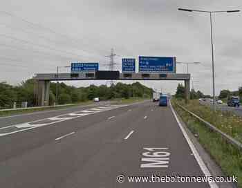 Vehicle recovered from trees after crash on M61