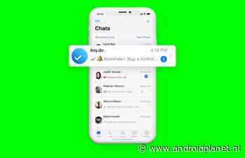 WhatsApp-herinneringen instellen via Any.do: zo doe je dat