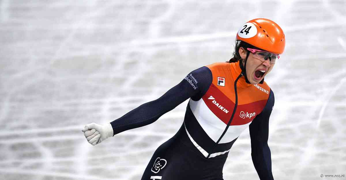 Suzanne Schulting wint goud op 1.000 meter shorttrack