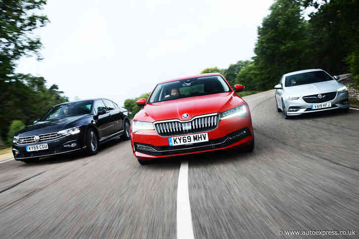 Skoda Superb vs Volkswagen Passat vs Vauxhall Insignia Grand Sport
