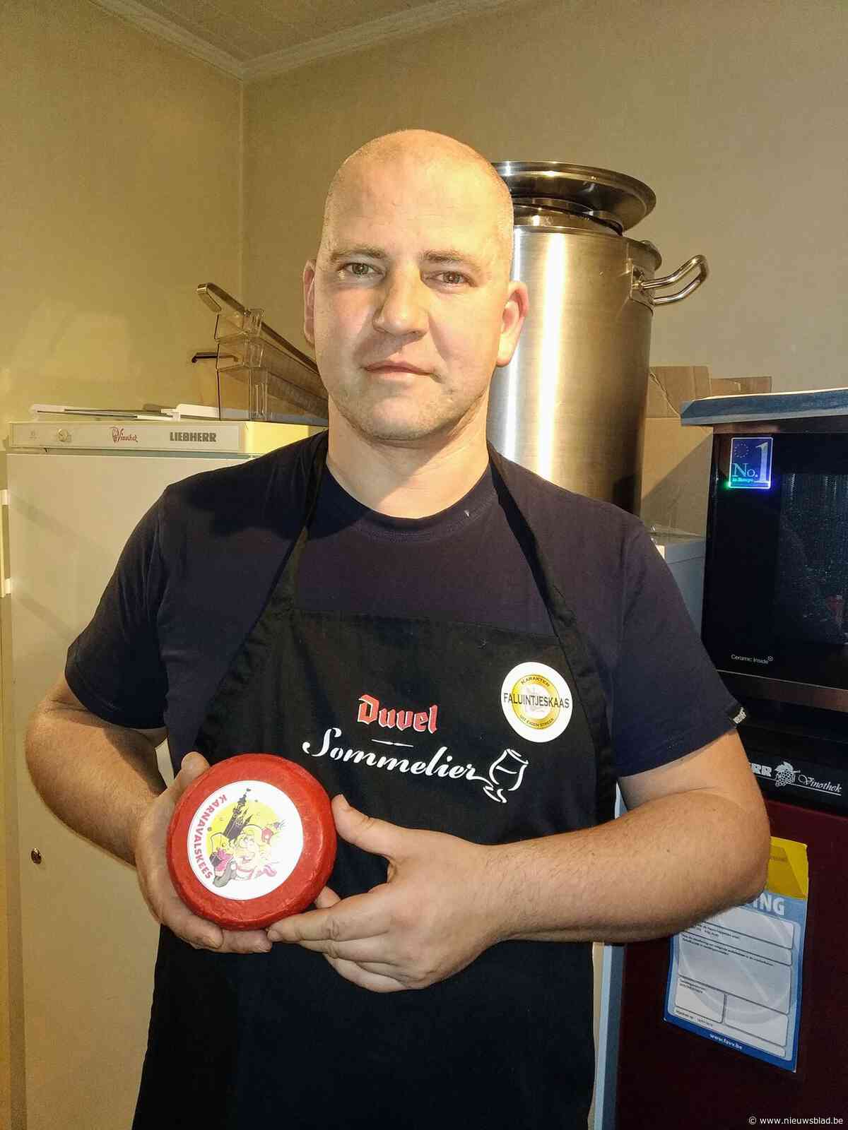 Na de Faluintjeskaas brengt Andy nu ook Karnavalskees op de markt