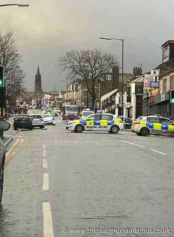 Two taken to hospital after Great Horton Road crash