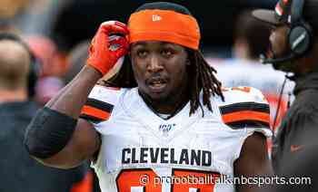 Kareem Hunt: Browns will play like we can still make the playoffs