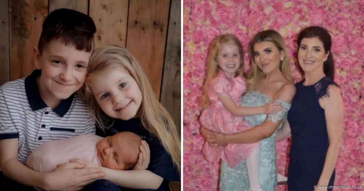 Sunderland mum's touching thanks for the support that 'kept her going' as daughter Isla lay dying