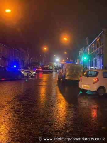 Arrest after crash on Great Horton Road