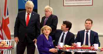 SNL skewers Trudeau’s mockery of Trump in high school cafeteria sketch