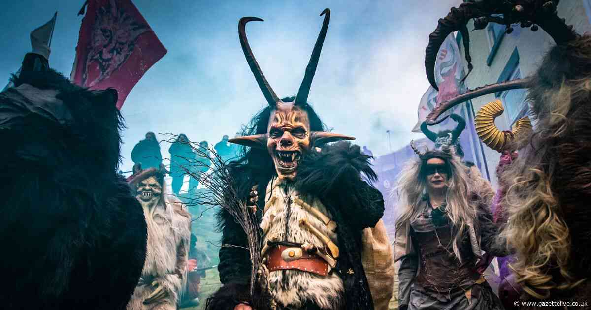 Whitby Krampus Run: The reason why these monsters paraded around seaside town's cobbled streets