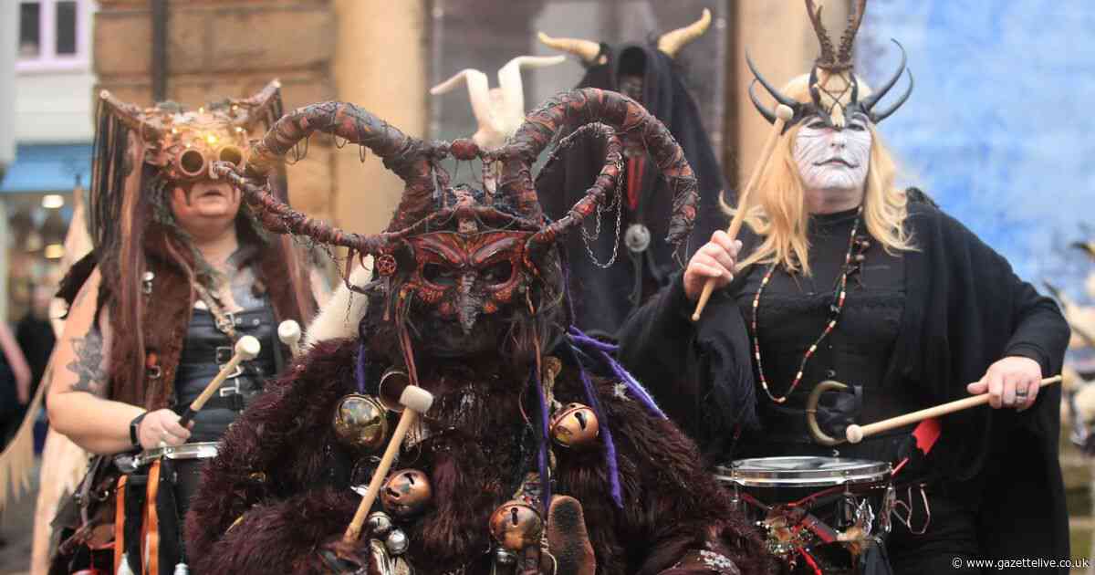 20 spooky pictures from Whitby Krampus Run 2019