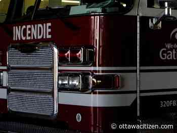 Man jumps from window to escape Gatineau apartment fire