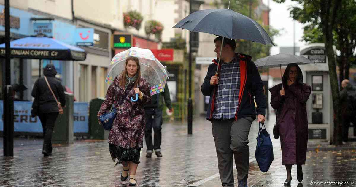 Gale force winds hit North-east - and the grim weather's showing no signs of stopping