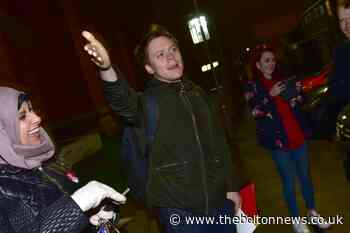 Labour activist Owen Jones hit the campaign trail in Bolton