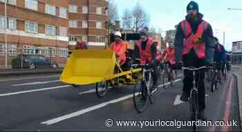 'Serious disruption': Extinction Rebellion block roads on way to mass 'lie-in' at Heathrow