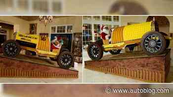 The Broadmoor creates 14-foot gingerbread Pierce Arrow race car