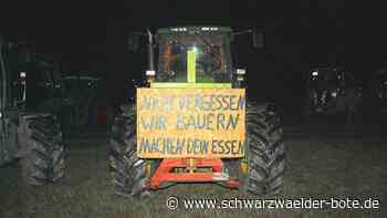 Althengstett: Landwirte machen auf Probleme aufmerksam