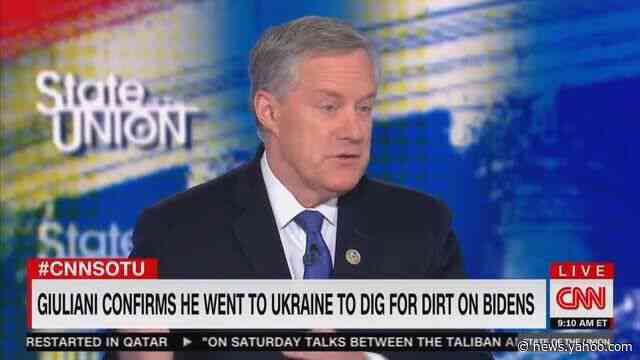 Rep. Mark Meadows Denies Trump Asked Ukraine About Biden: ‘He Didn’t Do That’