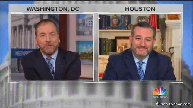 Chuck Todd Laces Into Ted Cruz for Saying Ukraine Meddled in 2016 Election