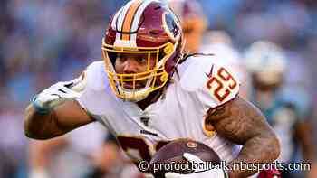 Derrius Guice leaves with knee injury